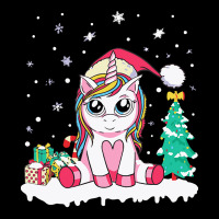 Unicorn Christmas Cute Unicorn Christmas Girls Xmas Deer Christmas Pocket T-shirt | Artistshot