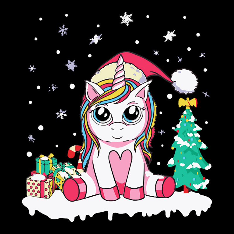 Unicorn Christmas Cute Unicorn Christmas Girls Xmas Deer Christmas Pocket T-shirt | Artistshot