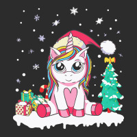 Unicorn Christmas Cute Unicorn Christmas Girls Xmas Deer Christmas Exclusive T-shirt | Artistshot