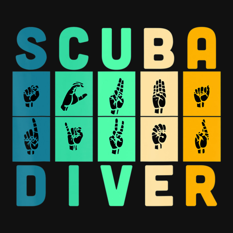 Scuba Diver Asl Sign Language Scuba Diver Quote Graphic Youth T-shirt by cm-arts | Artistshot