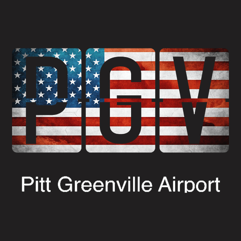 Pgv Pitt Greenville Airport T-shirt | Artistshot