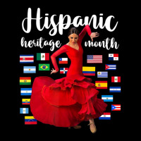 Hispanic Heritage Month Proud Latin Dance Countries Flags Lightweight Hoodie | Artistshot