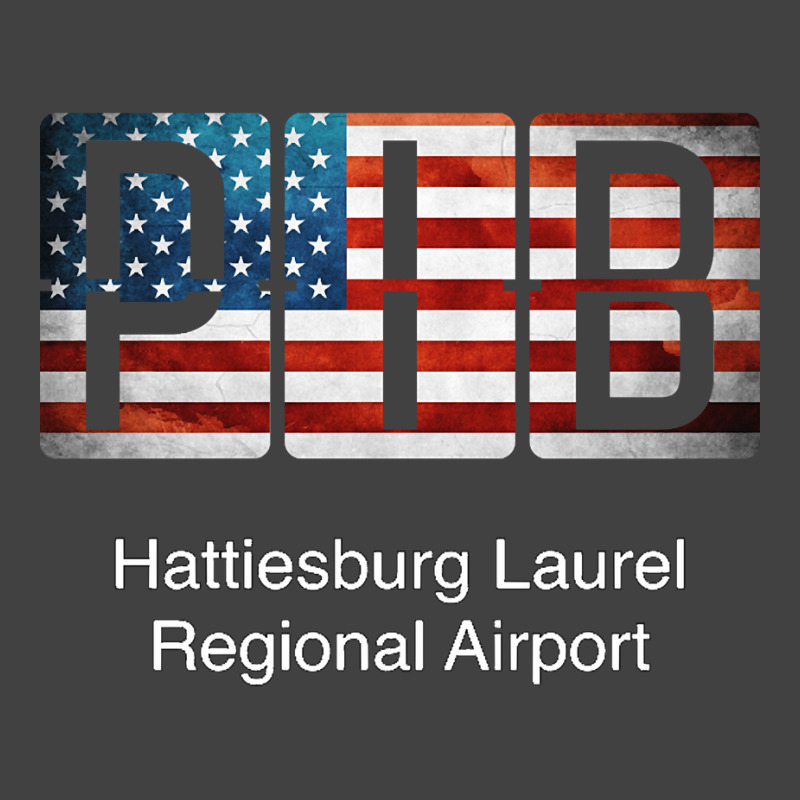 Pib Hattiesburg Laurel Regional Airport Vintage T-shirt | Artistshot