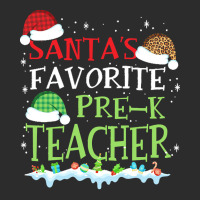 V1 Xmas Santa's Favorite Pre- K Teacher Funny Christmas Gift Exclusive T-shirt | Artistshot