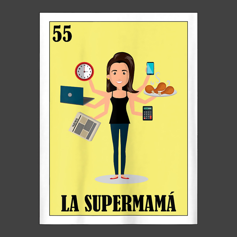 Womens Regalo Para Mama Lottery Gift Mexican Lottery La Supermama Vintage T-Shirt by KaitlinFox | Artistshot