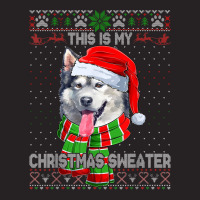 This Is My Christmas Sweater Alaskan Malamute Ugly Xmas Vintage Cap | Artistshot