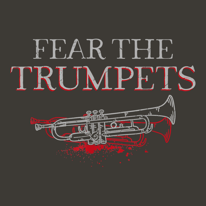 Trumpet Player Vintage Fear The Trumpets T Shirt Bucket Hat | Artistshot