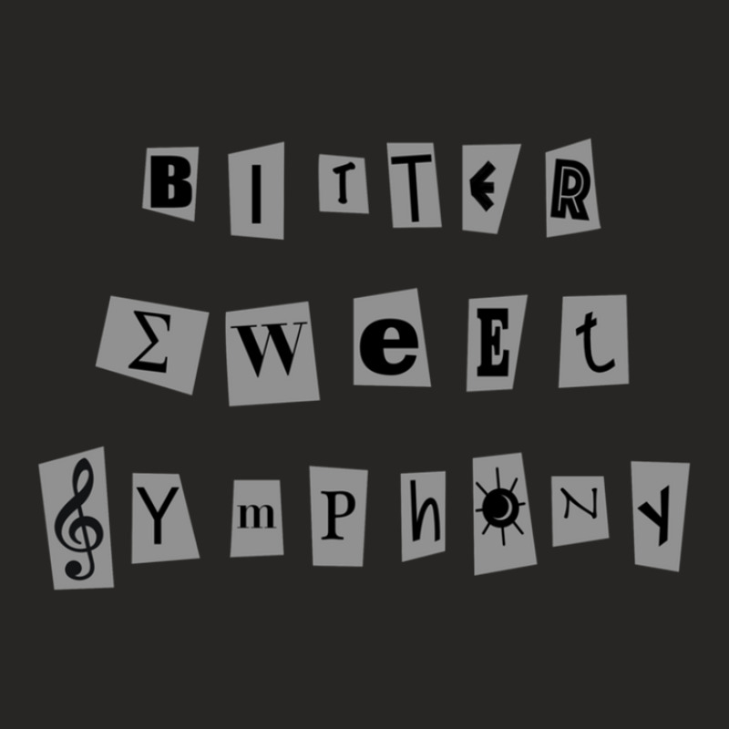 Cause It's A Bitter Sweet Symphony Ladies Fitted T-Shirt by JosephVanlandingham | Artistshot