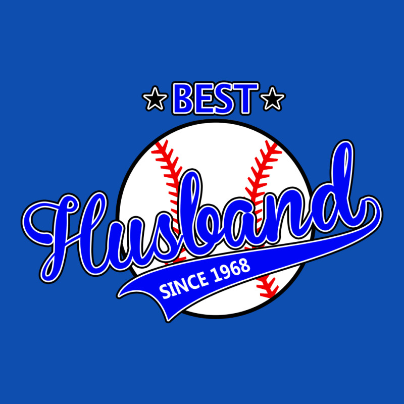 Best Husband Since 1968 Baseball Oval Patch | Artistshot
