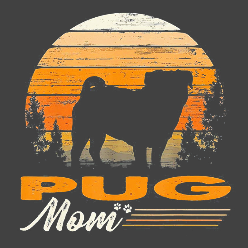 Vintage Pug Mom Dog Lover Mothers Day Gift T Shirt Vintage T-shirt | Artistshot