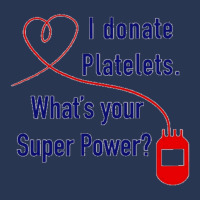 I Donate Platelets Ladies Denim Jacket | Artistshot