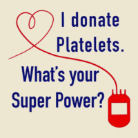 I Donate Platelets Cropped Hoodie | Artistshot