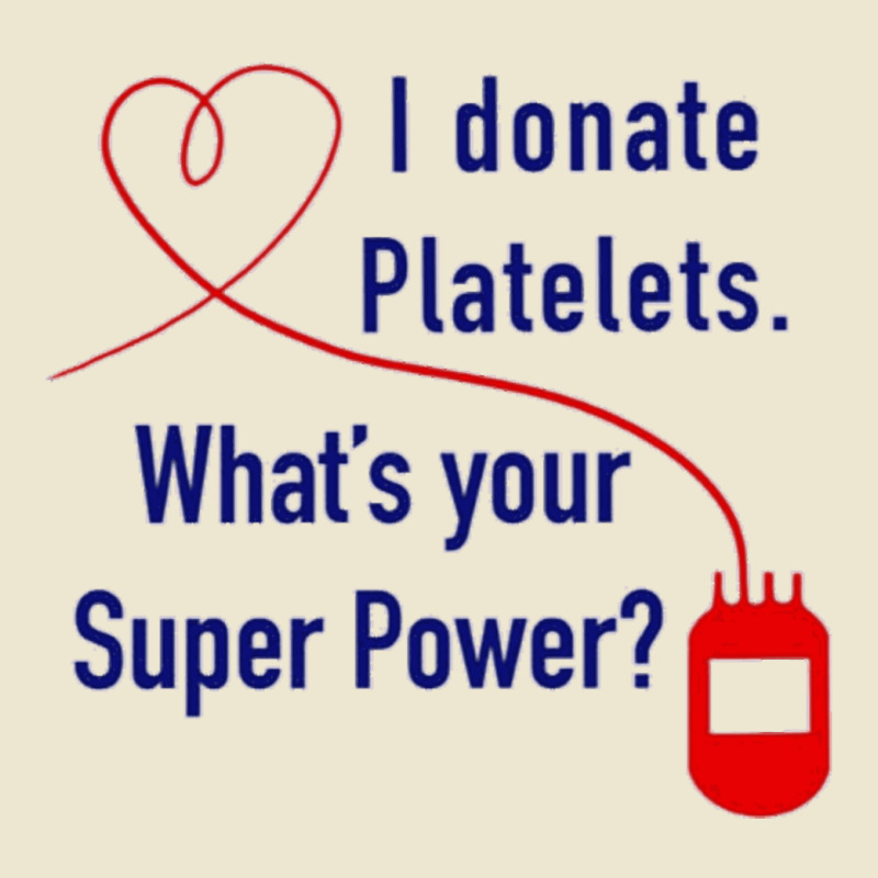 I Donate Platelets Cropped Hoodie by cm-arts | Artistshot