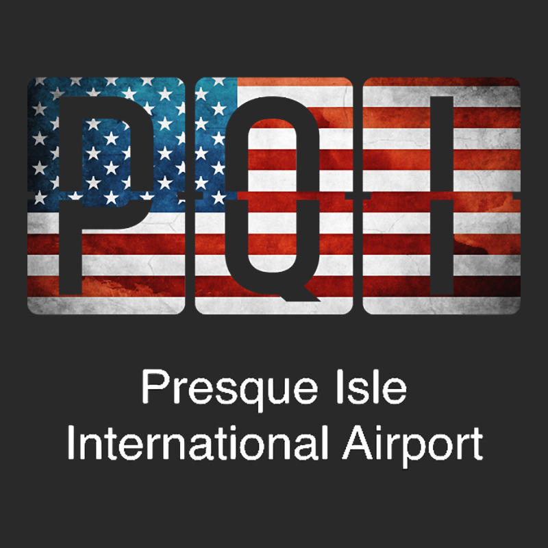 Pqi Presque Isle International Airport Printed Hat | Artistshot