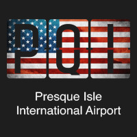 Pqi Presque Isle International Airport Classic T-shirt | Artistshot