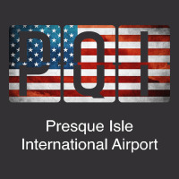 Pqi Presque Isle International Airport Vintage Hoodie | Artistshot