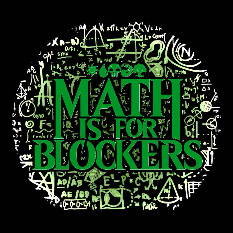 Math Is For Blockers Forest Editions Blue Pocket T-Shirt by cm-arts | Artistshot