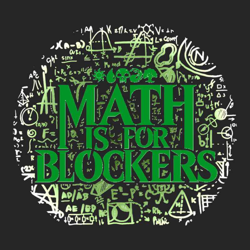 Math Is For Blockers Forest Editions Blue Unisex Hoodie by cm-arts | Artistshot