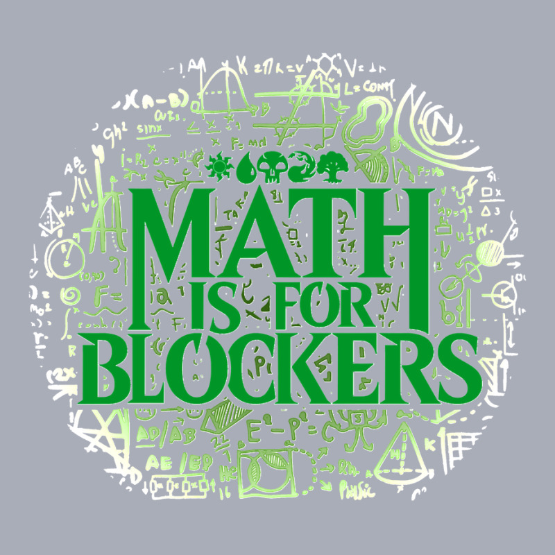 Math Is For Blockers Forest Editions Blue Tank Dress by cm-arts | Artistshot