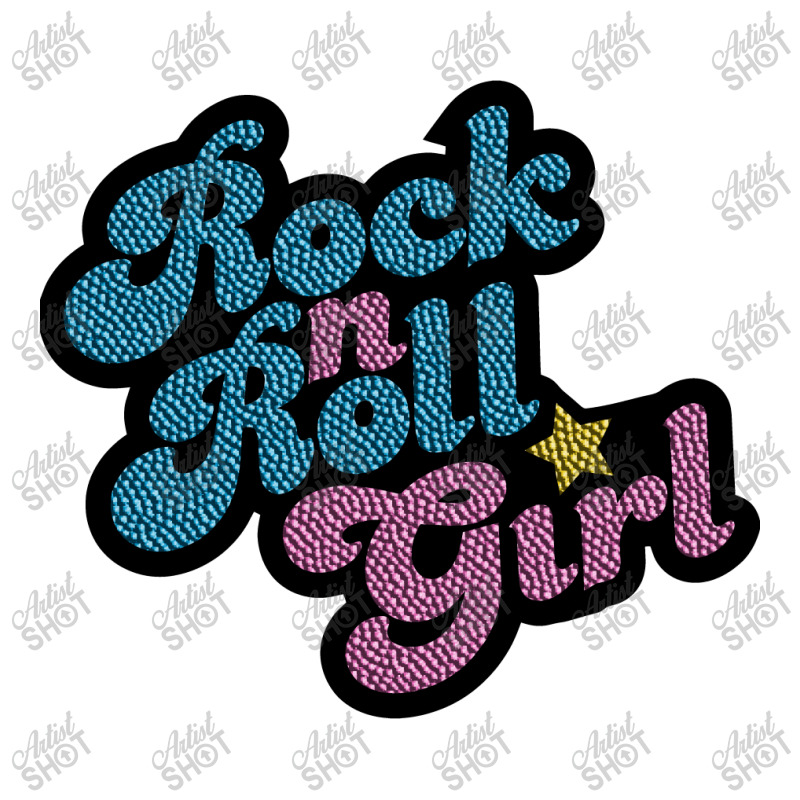 Rock N' Roll Girl V-neck Tee | Artistshot