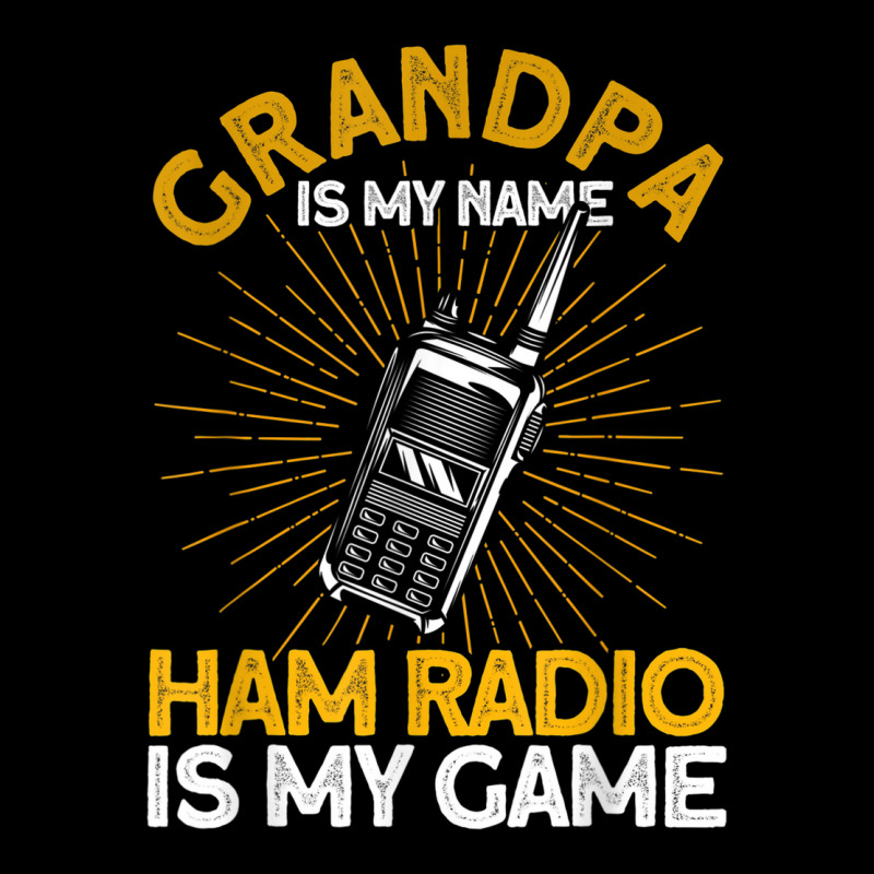 Mens Ham Radio Grandpa My Name Vintage Amateur Radio Adjustable Cap by Garnet | Artistshot