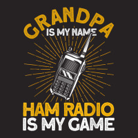 Mens Ham Radio Grandpa My Name Vintage Amateur Radio Vintage Cap | Artistshot