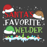 Xmas Santa's Favorite Welder Funny Christmas Gift Vintage T-shirt | Artistshot