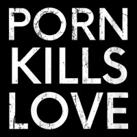 Womens Porn Kills Love Family Value Anti-pornography Quote V-neck Men's Long Sleeve Pajama Set | Artistshot