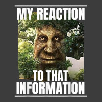 Mens My Reaction To That Information Wise Mystical Oak Tree Meme T Shi Men's Polo Shirt | Artistshot