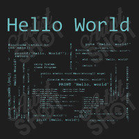 Hello World Computer Programming Languages Classic T-shirt | Artistshot