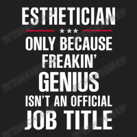 Gift For Freakin' Genius Esthetician Ladies Polo Shirt | Artistshot