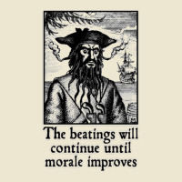 The Beatings Will Continue Until Morale Improves Cropped Hoodie | Artistshot