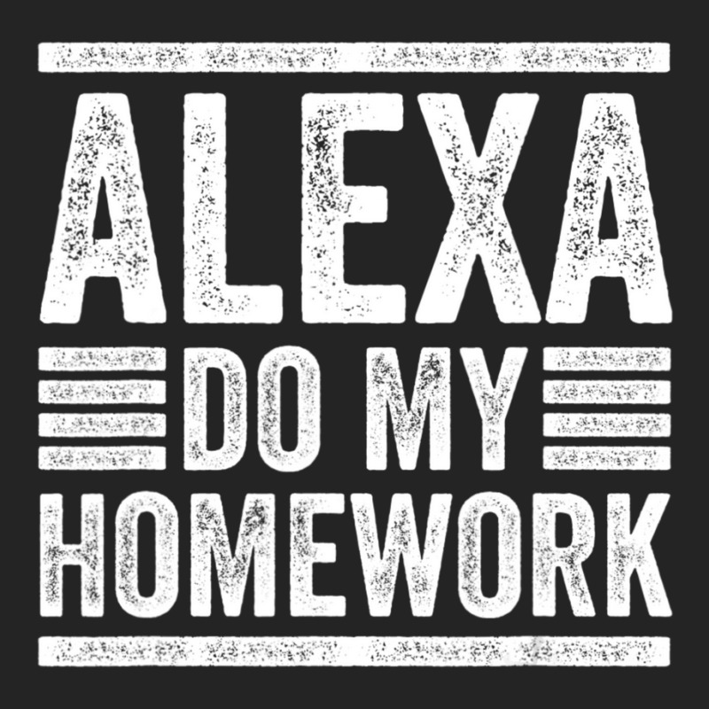 Alexa Do My Homework School Student Joke Internet 3/4 Sleeve Shirt | Artistshot