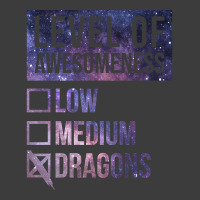 Level Of Awesomeness Low Medium Funny Gift Dragon Dragons-c8t68 Men's Polo Shirt | Artistshot