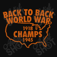 Back To Back World War Champs Crop Top | Artistshot