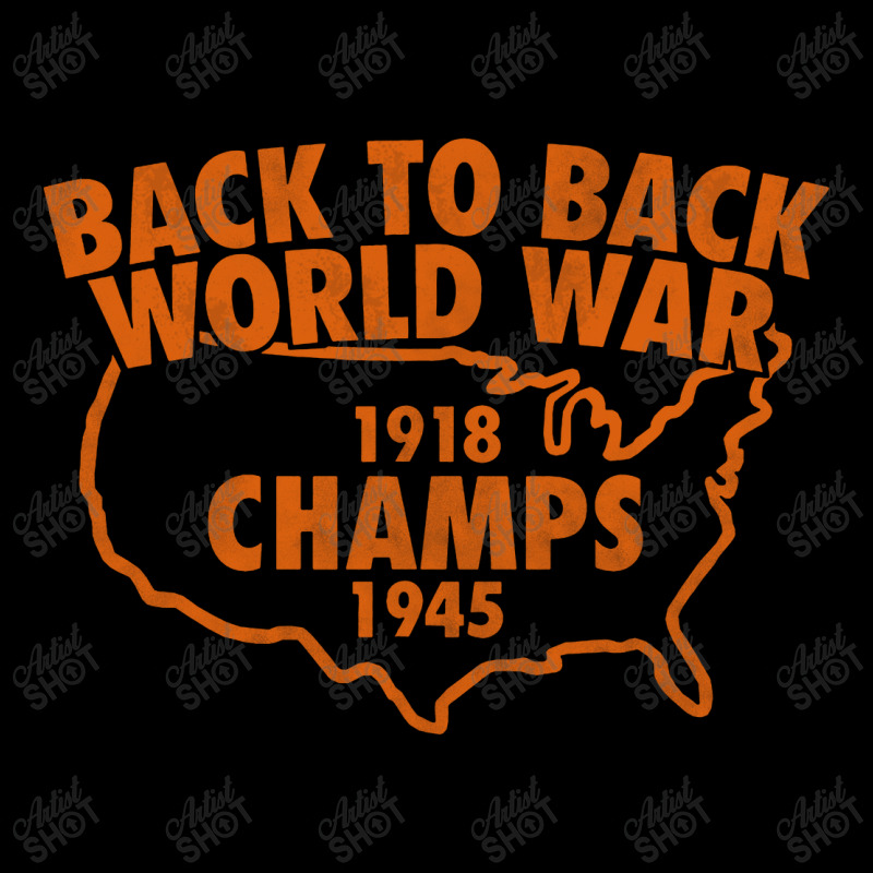 Back To Back World War Champs Cropped Sweater by Showa | Artistshot