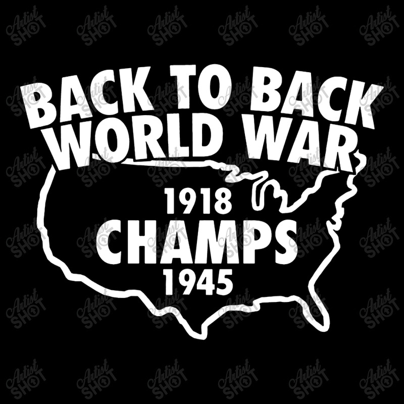 Back To Back World War Champs Maternity Scoop Neck T-shirt by Showa | Artistshot