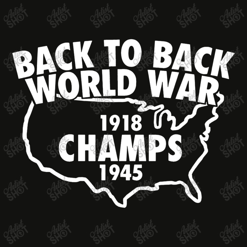 Back To Back World War Champs Scorecard Crop Tee by Showa | Artistshot