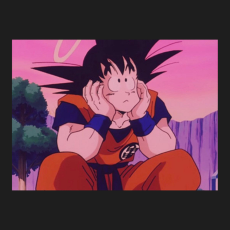 Goku Thinking Bout Stuff Classic For Friend Classic T-shirt | Artistshot