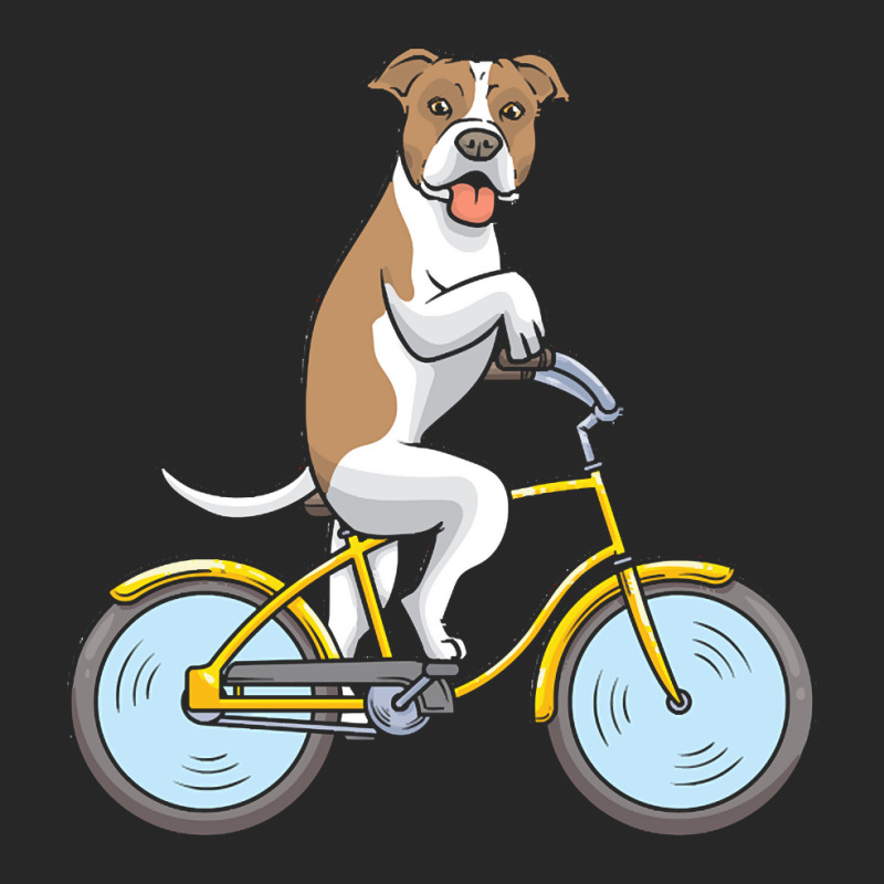 American Staffordshire American Staffordshire Dog With Bike Men's T-shirt Pajama Set | Artistshot