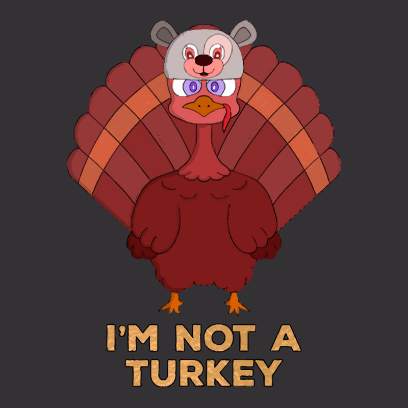 Thanksgiving Turkey I'm Not A Turkey Vintage Short | Artistshot