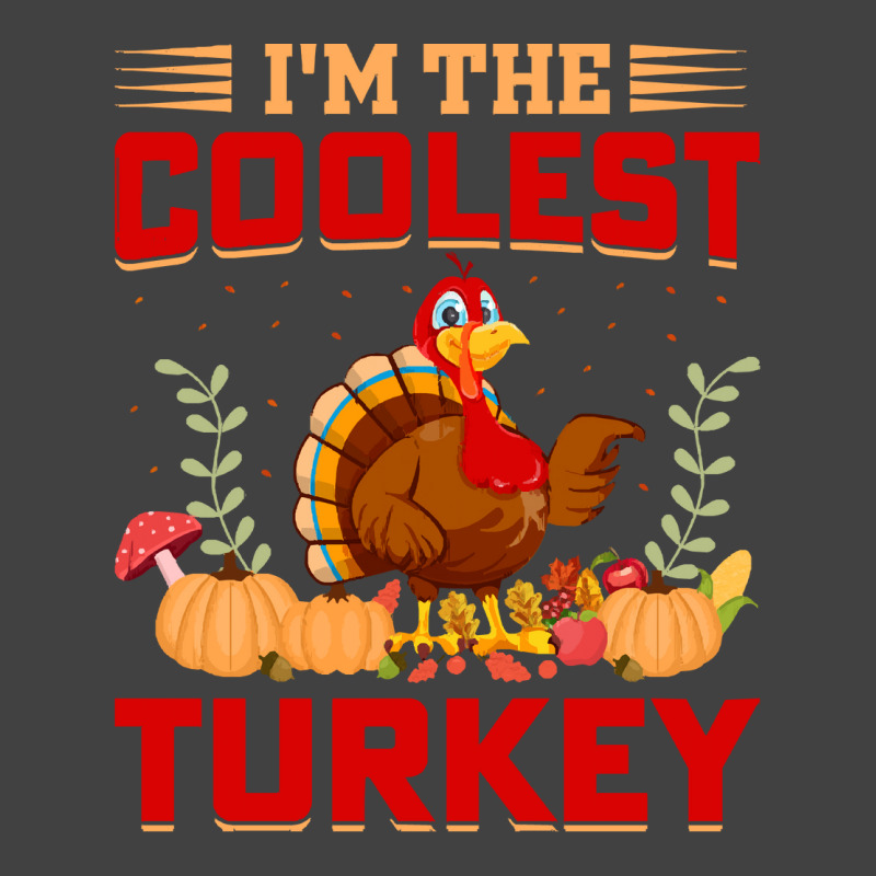 Thanksgiving Turkey I'm The Coolest Turkey Vintage T-shirt | Artistshot