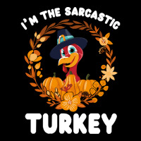 Thanksgiving Turkey I'm The Sarcastic Turkey Funny Turkey Day Gift Men's 3/4 Sleeve Pajama Set | Artistshot