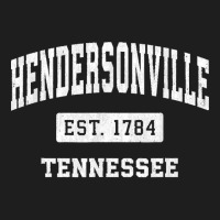 Hendersonville Tennessee Tn Vintage Established Sports Classic T-shirt | Artistshot