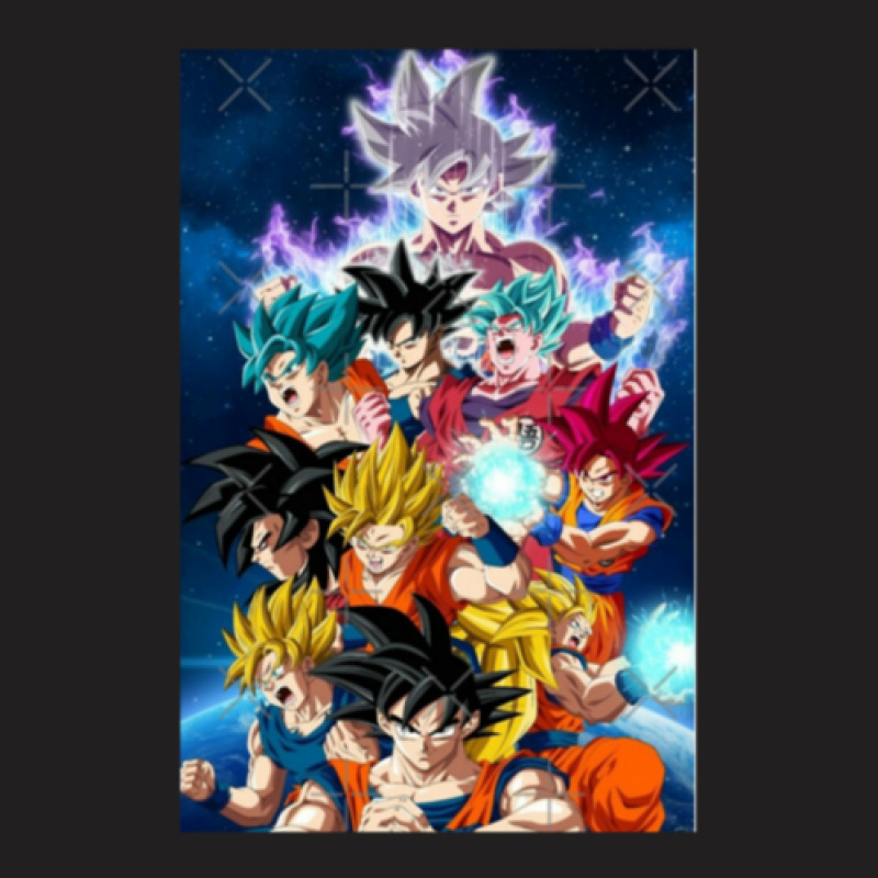 Goku Transformation 2 T-shirt | Artistshot