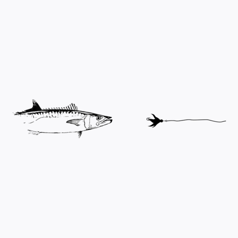 Graphic Fly Fishing Hook Line   Fish King Mackerel Tank Top T-shirt | Artistshot