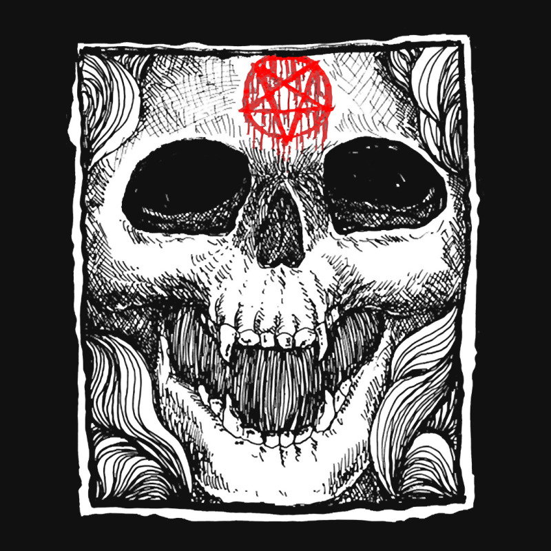 Skull Pentagram Fatality Pentagram Demon By Kraftd Graphic Youth T-shirt by Kanjolen689 | Artistshot