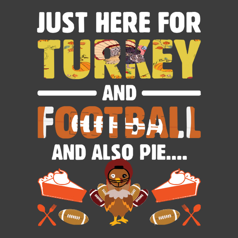 Thanksgiving Turkey Just Here For Turkey And Football And Also Pie Men's Polo Shirt | Artistshot