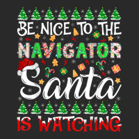 Be Nice To Navigator Santa Is Watching Navigator Christmas Printed Hat | Artistshot