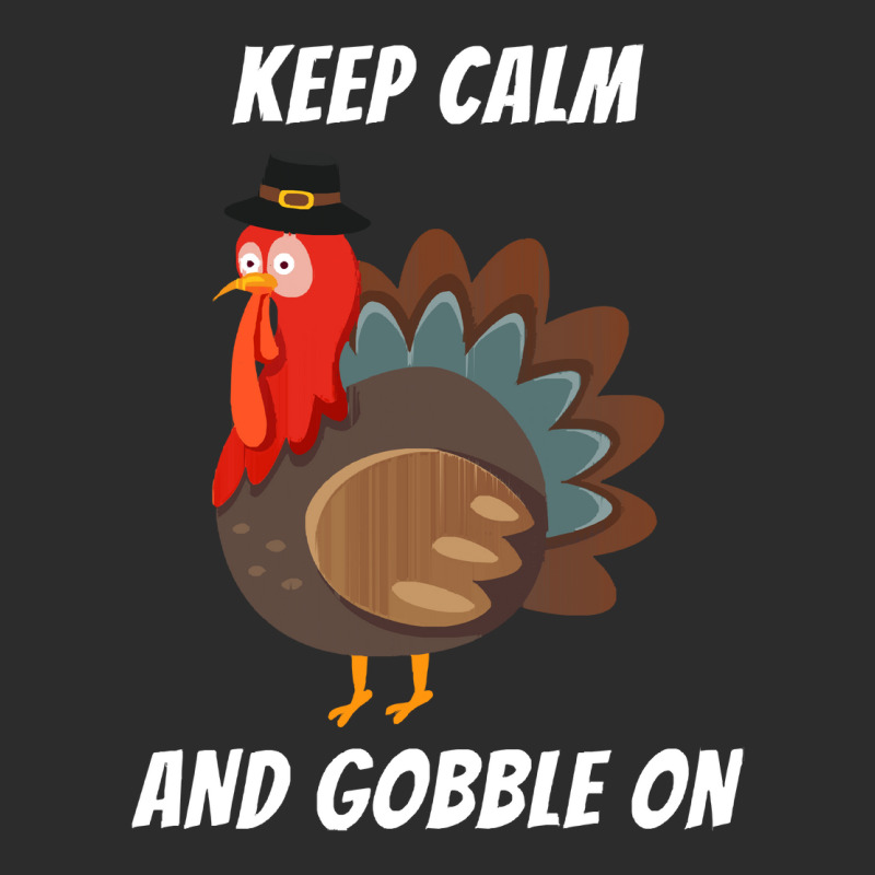 Thanksgiving Turkey Keep Calm And Gobble On Exclusive T-shirt | Artistshot